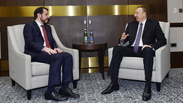 Azerbaijani president receives Turkish minister